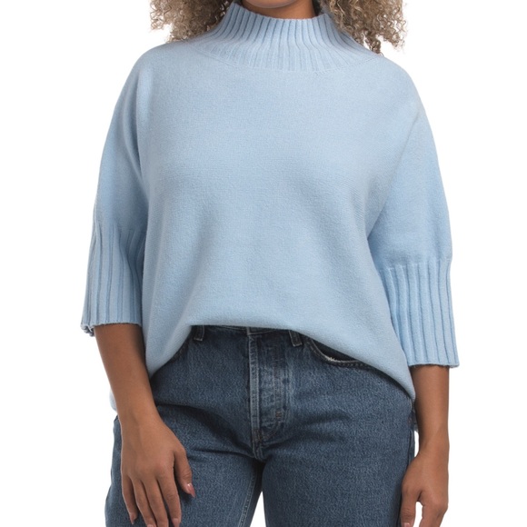 Light Blue Women's Sweater - Picture 1 of 1